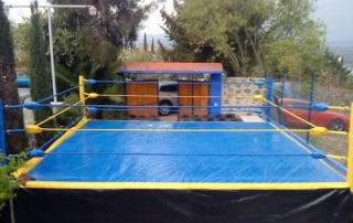 Un ring de lucha libre por pleitos financieros
