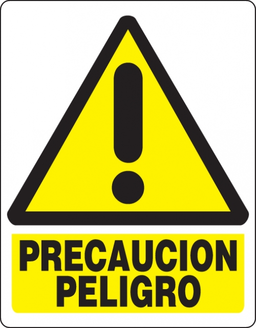 Precaucion Peligro